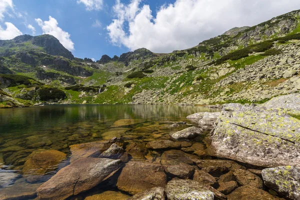 Güzel Alp Sahne Romen Alpleri Nde Bahar — Stok fotoğraf