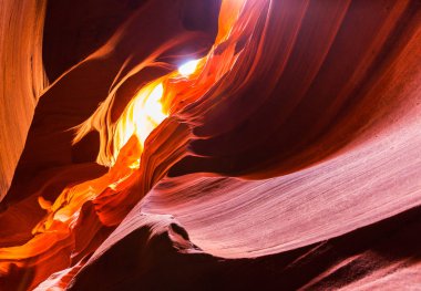 Antilop Kanyonu, Arizona kırmızı kumtaşı oluşumları