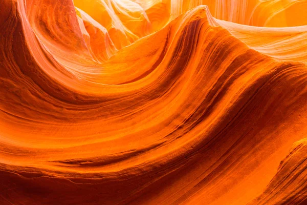 Belle forme di arenaria in Antelope Canyon, Arizona — Foto Stock