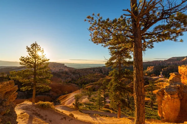 Piękne krajobrazy w Bryce Canyon, Utah — Zdjęcie stockowe