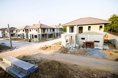 Tayland yeni evde yapı ve inşaat sitenin 