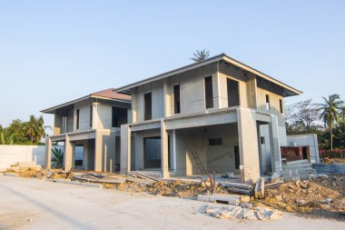 Tayland yeni evde yapı ve inşaat sitenin 
