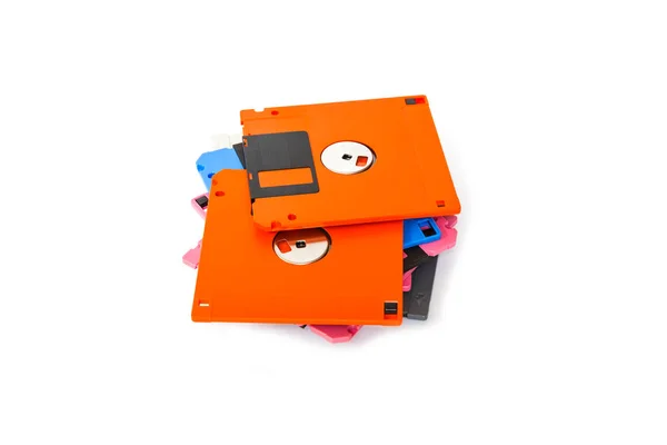 Floppy Disk Also Called Floppy Diskette Just Disk Ubiquitous Form — Stock Photo, Image