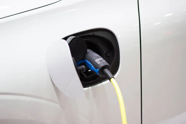 Nouvelles Innovations Automobiles Charge Batterie Pour Voiture Avenir Transport — Photo