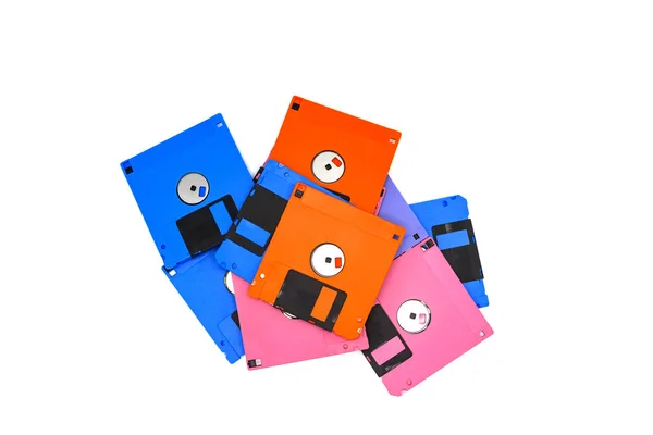 Floppy Disk Also Called Floppy Diskette Just Disk Ubiquitous Form — Stock Photo, Image