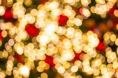 Yeni Yıl Dekorasyonları için bulanık soyut bokeh arkaplanı 