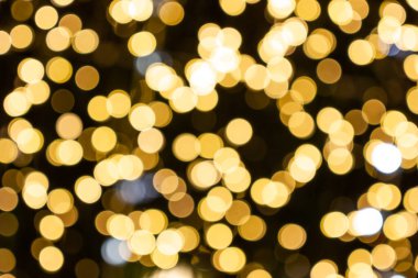Yeni Yıl Dekorasyonları için bulanık bokeh arkaplanı