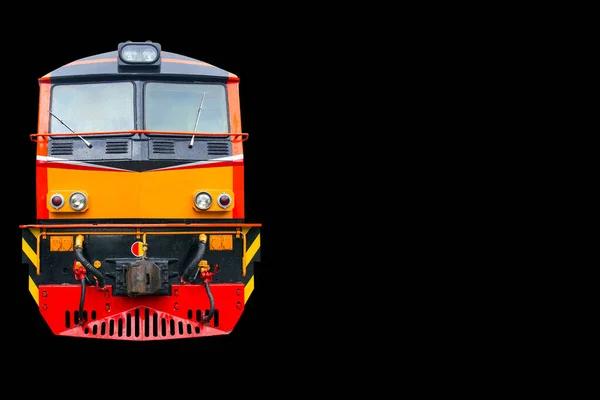 Locomotiva Elettrica Diesel Trainata Dal Treno Principale Con Spazio Copia — Foto Stock