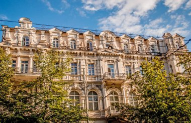 Sivastopol, Kırım 'ın merkezinde güzel evler