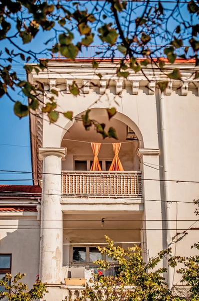Красивые Дома Центре Севастополя Крым — стоковое фото