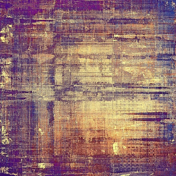 Texture grunge in difficoltà, sfondo vintage danneggiato con diversi modelli di colore — Foto Stock