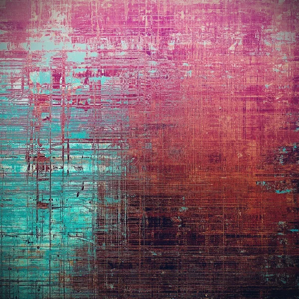 Textura grunge vintage criativo ou fundo velho irregular para projetos de arte. Com padrões de cores diferentes — Fotografia de Stock