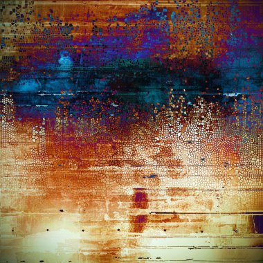 Vintage eski retro ve arka plan eski stil tasarım öğeleri farklı renk desen