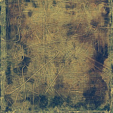 Grunge antika çerçeve, vintage tarzı arka plan. Farklı renk desen ile