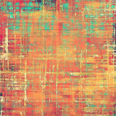 Renkli arka retro plan, yaşlı vintage doku. Farklı renk desen ile