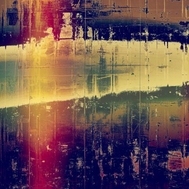 Renkli arka retro plan, yaşlı vintage doku. Farklı renk desen ile