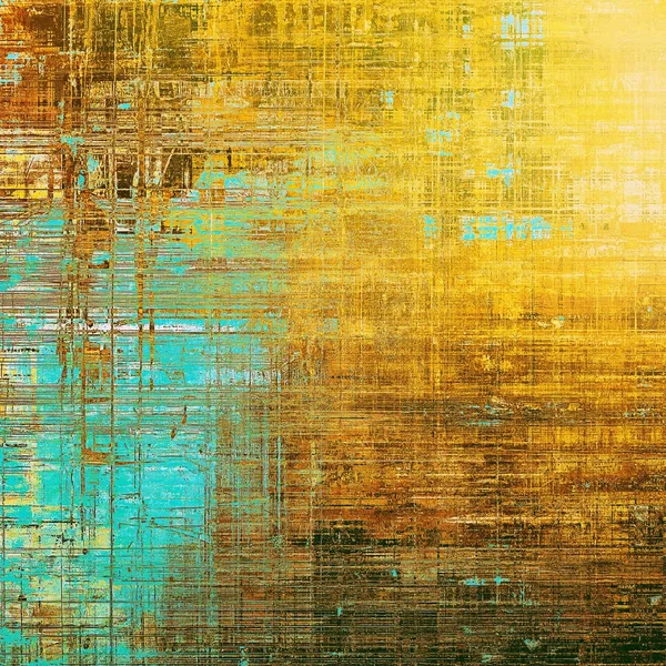 Fundo de design vintage - Textura antiga estilo grungy com padrões de cores diferentes — Fotografia de Stock