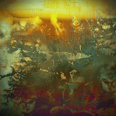 Renkli arka retro plan, yaşlı vintage doku. Farklı renk desen ile