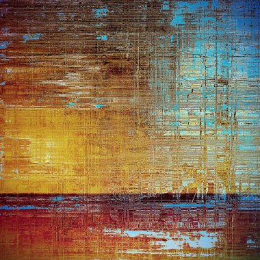 Yaratıcı vintage grunge doku veya düzensiz eski arka plan sanat projeleri için. Farklı renk desen ile
