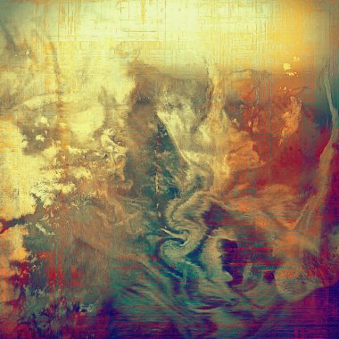 Yaratıcı vintage grunge doku veya düzensiz eski arka plan sanat projeleri için. Farklı renk desen ile