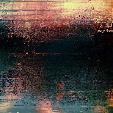 Yaratıcı vintage grunge doku veya düzensiz eski arka plan sanat projeleri için. Farklı renk desen ile