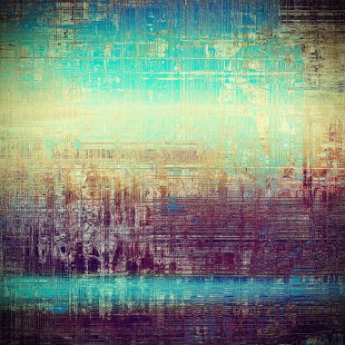 Antika çerçeve grunge arka plan ile. Farklı renk desen ile
