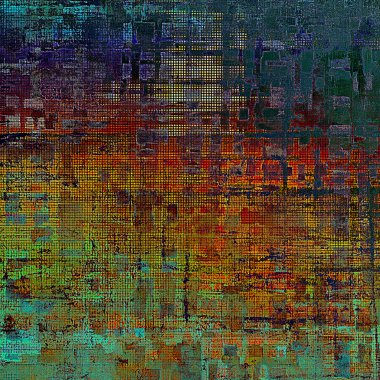 Antika çerçeve grunge arka plan ile. Farklı renk desen ile