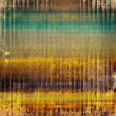 Retro doku, perişan ve düzensiz arka planda grunge tarzı. Farklı renk desen ile