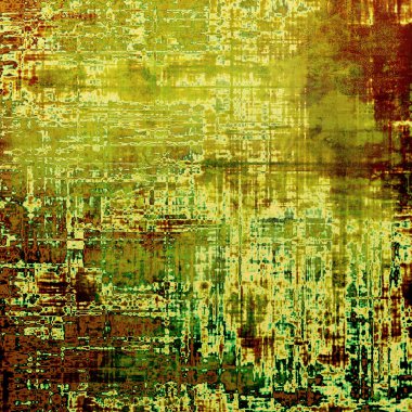 Retro doku, perişan ve düzensiz arka planda grunge tarzı. Farklı renk desen ile