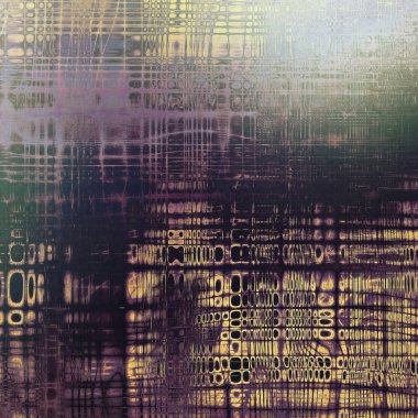 Retro doku, perişan ve düzensiz arka planda grunge tarzı. Farklı renk desen ile