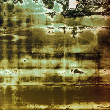 Retro doku, perişan ve düzensiz arka planda grunge tarzı. Farklı renk desen ile