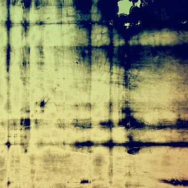 Vintage doku veya grunge dekoratif öğeler ve farklı renk desen ile antika arka plan