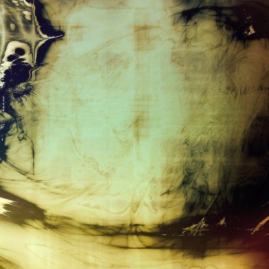 Vintage doku veya grunge dekoratif öğeler ve farklı renk desen ile antika arka plan