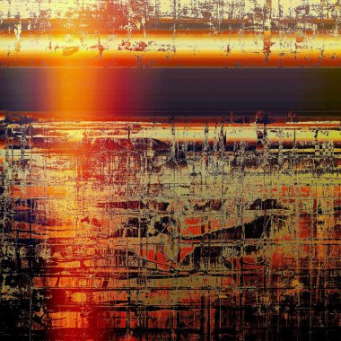 Vintage doku veya grunge dekoratif öğeler ve farklı renk desen ile antika arka plan