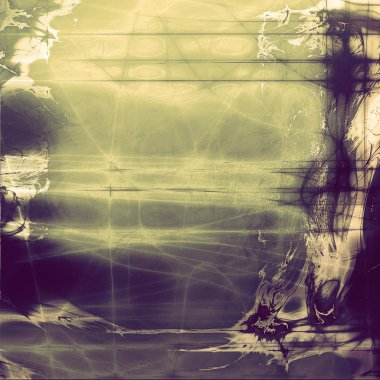 Grunge öğeleri tasarımınız için vintage doku üzerinde yıpranmış. Arka plan ile farklı renk desen