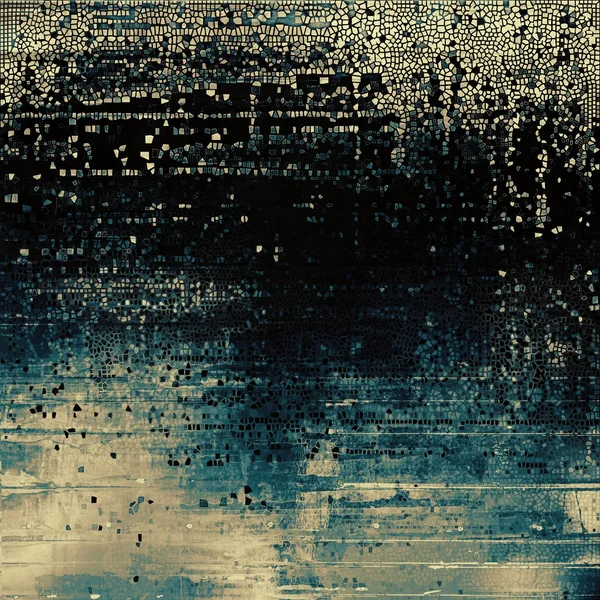 Verwitterte Grunge-Elemente auf Vintage-Textur für Ihr Design. Alter Hintergrund mit unterschiedlichen Farbmustern — Stockfoto