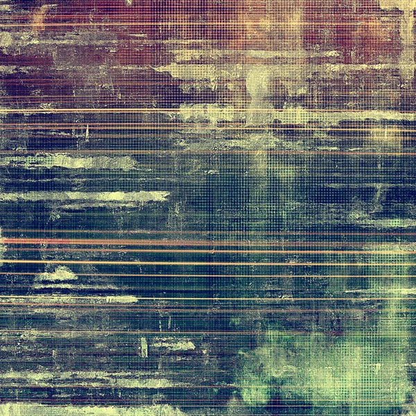 Elementos grunge desgastados na textura vintage para o seu design. Fundo envelhecido com padrões de cores diferentes — Fotografia de Stock