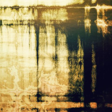 Doku, retro tasarım öğeleri ve farklı renk desen yaşlı veya eski stil arka plan