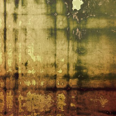 Kirli doku, vintage tarzı elemanları ve farklı renk desen arka plan