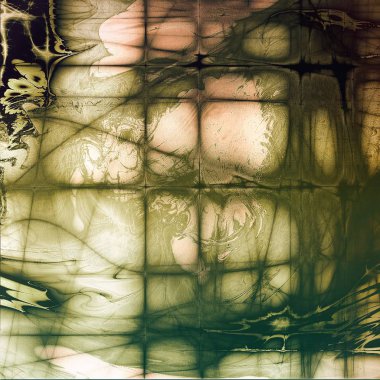 Kirli doku, vintage tarzı elemanları ve farklı renk desen arka plan