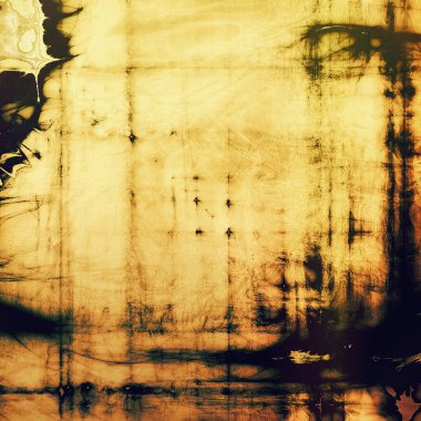 Kirli doku, vintage tarzı elemanları ve farklı renk desen arka plan