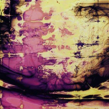 Kirli doku, vintage tarzı elemanları ve farklı renk desen arka plan