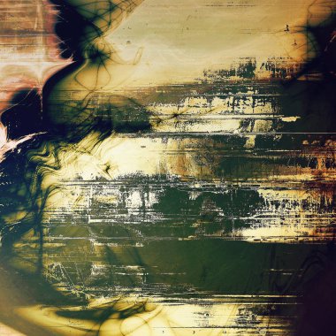 Vintage eski stil doku, yıpranmış ve kaba grunge arka plan ile farklı renk desen