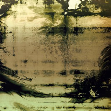 Vintage eski stil doku, yıpranmış ve kaba grunge arka plan ile farklı renk desen