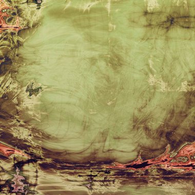 Vintage eski stil doku, yıpranmış ve kaba grunge arka plan ile farklı renk desen