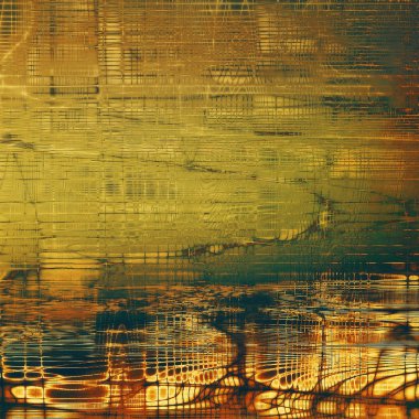 En eski vintage arka planda grunge tarzı. Farklı renk desenleri ile eski doku