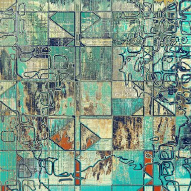 Eski arka plan grunge dekoratif elemanları ile. Retro kompozisyon tasarımınız için. Farklı renk desen ile