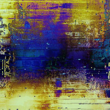 Doku retro, vintage tarzı elemanları ve farklı renk desen ile arka plan