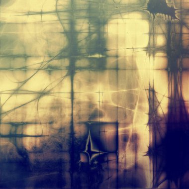 Hurda rezervasyon tarzı, soluk doku farklı renk desenleri ile antika arka plan