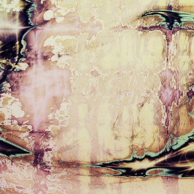 Antika arka plan dokusu, antika stili kompozisyon tasarımınız için. Farklı renk desen ile